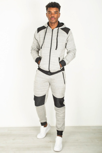grey marl tracksuit