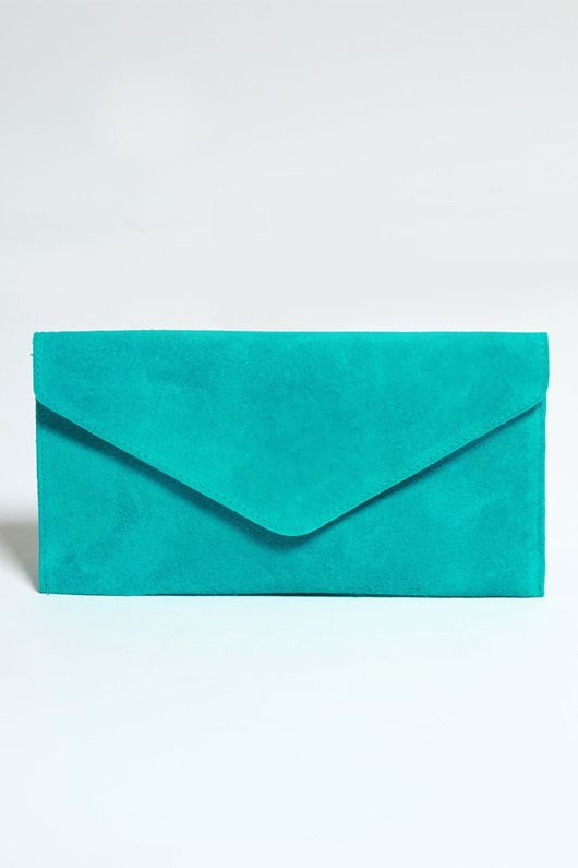 turquoise evening bag