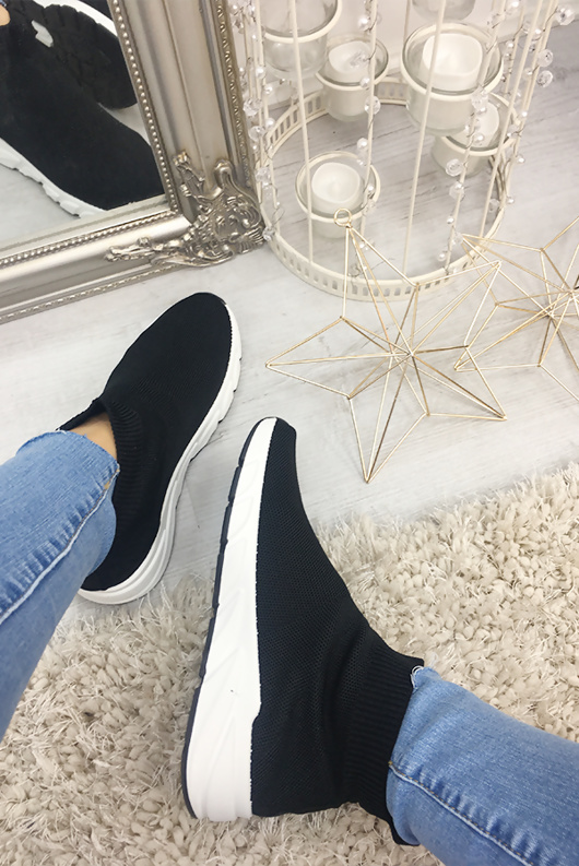 sparkly sock trainers
