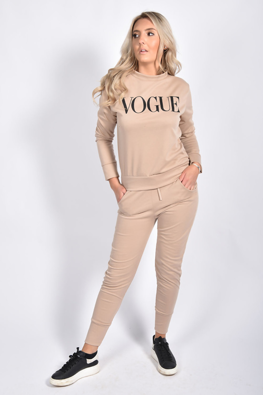 Beige Vogue Loungewear Set