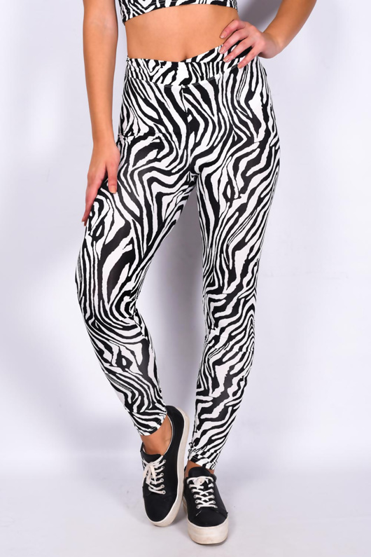 leggings zebra
