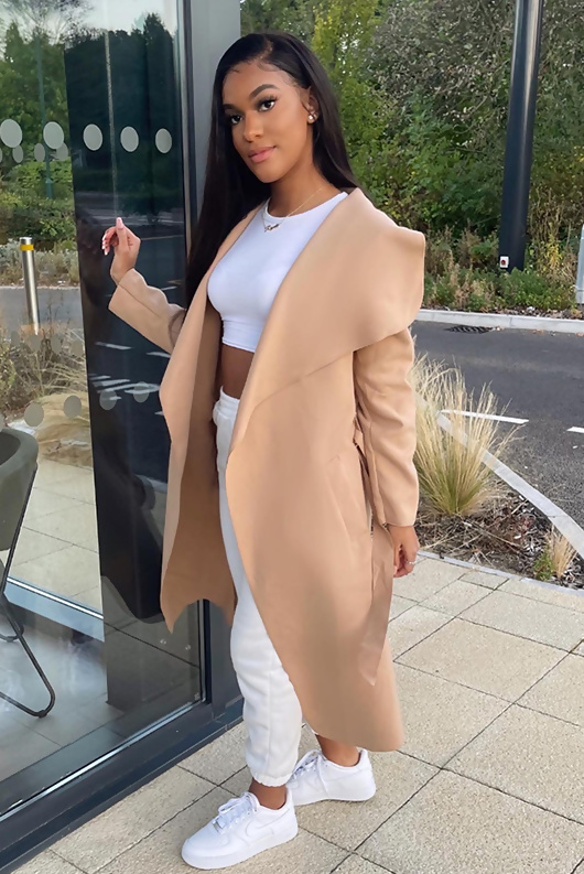 waterfall duster coat