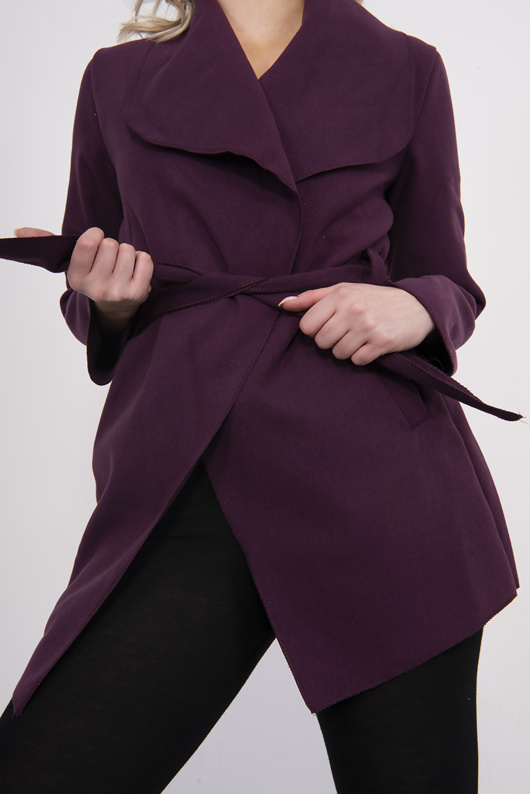 purple waterfall jacket