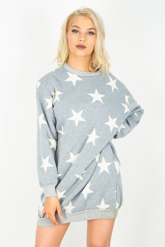 Oversized star sweatshirt Clearance