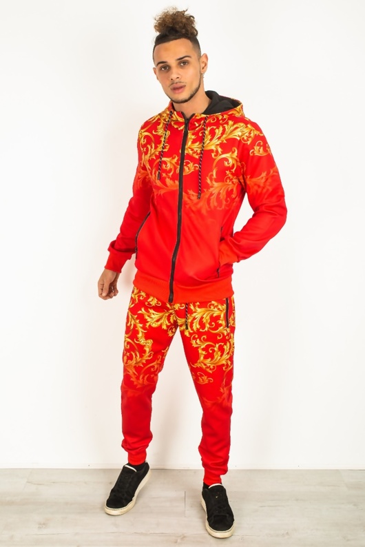 red tracksuit mens